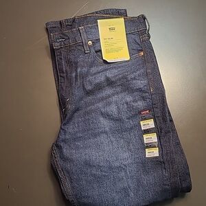 Levis Mens 511 Slim Fit Jeans Stretch Indigo Dark Blue Eco Performance 36x32 NEW